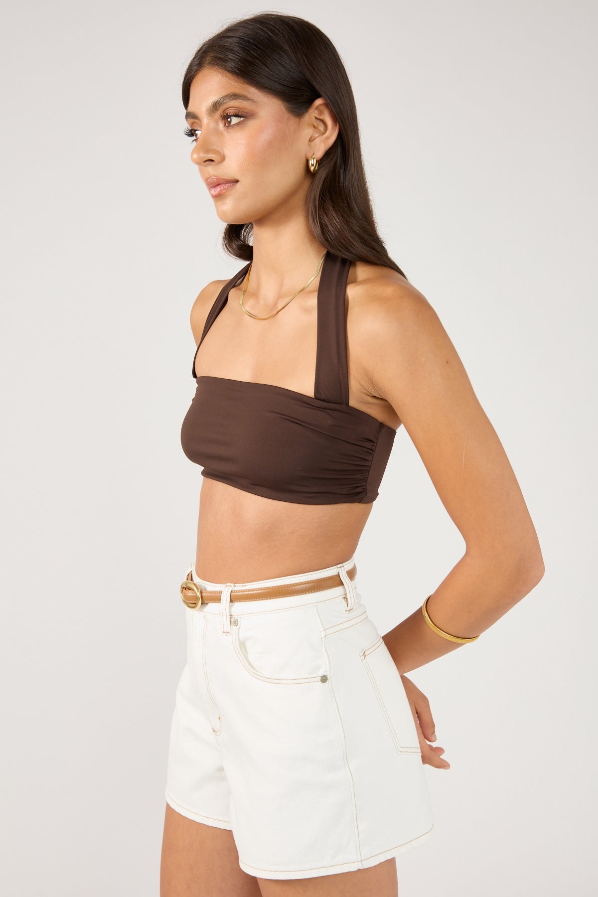 Perfect Stranger Rosewood Bralette Brown