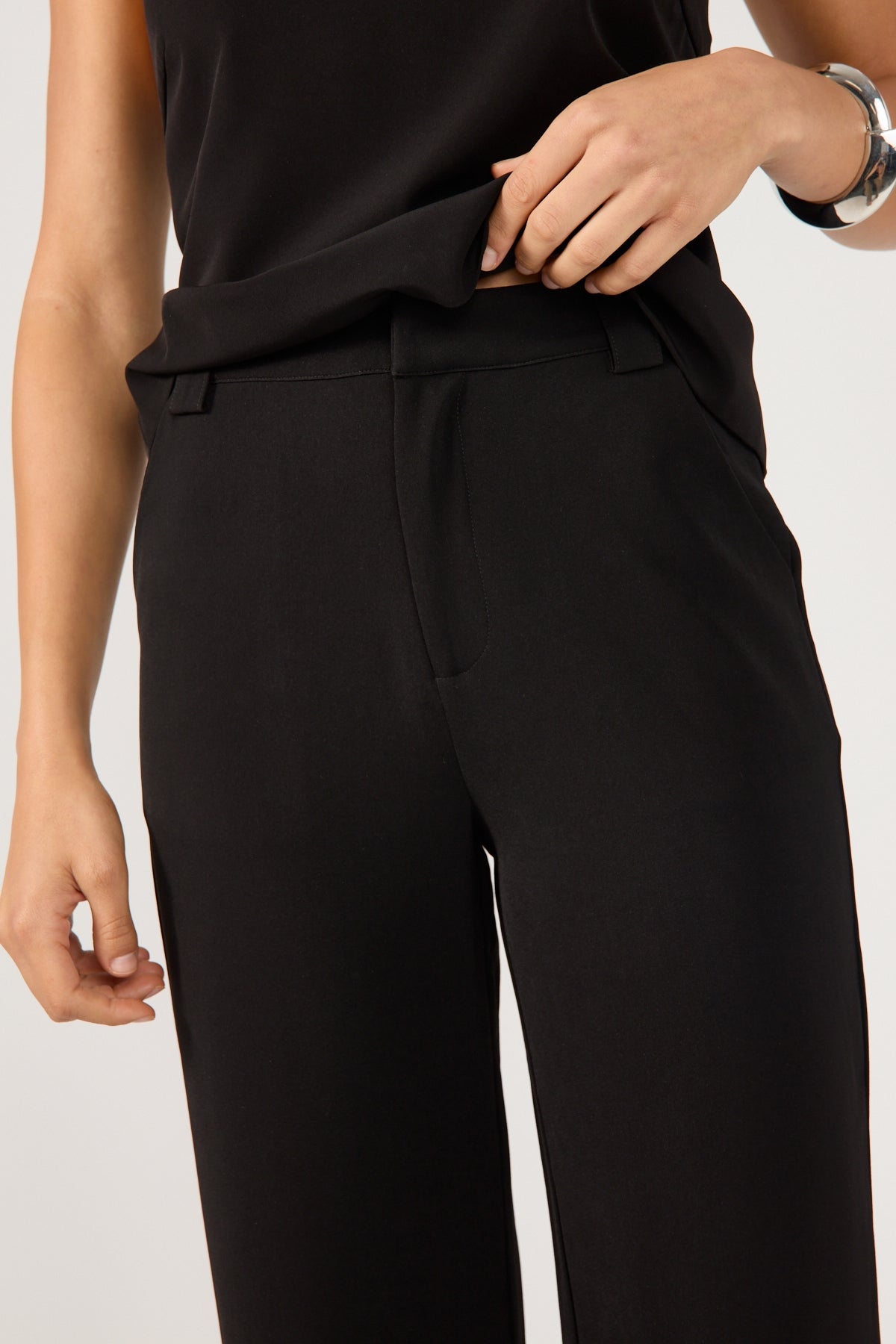 Perfect Stranger Fay High Rise Tailored Pant Black