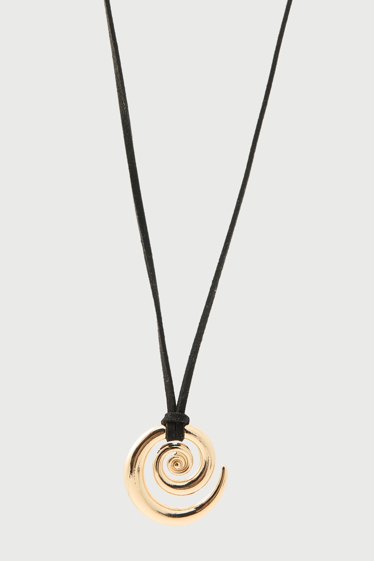 Perfect Stranger Sea Swirl Pendant Necklace Gold
