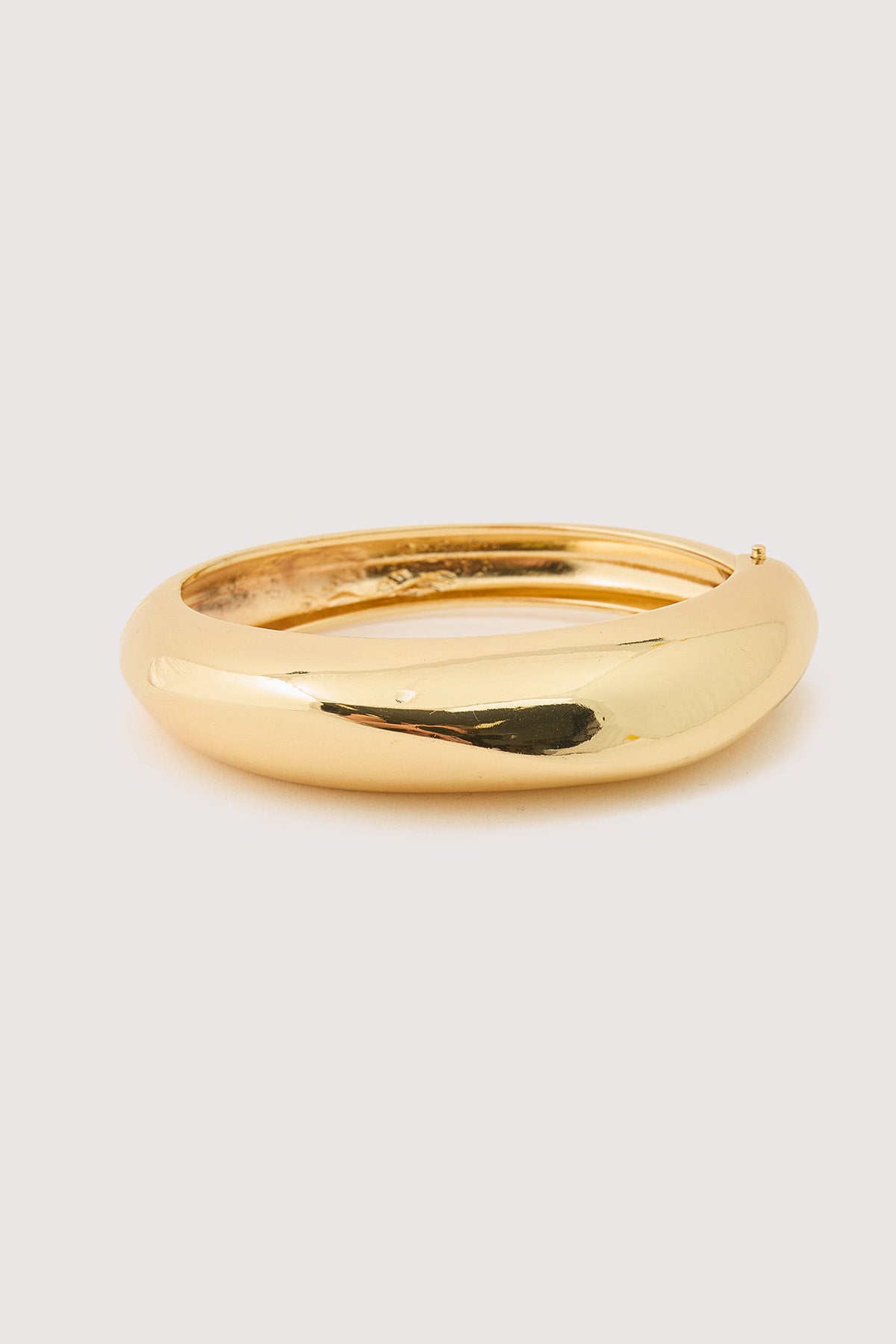 Perfect Stranger Warped Bangle Gold