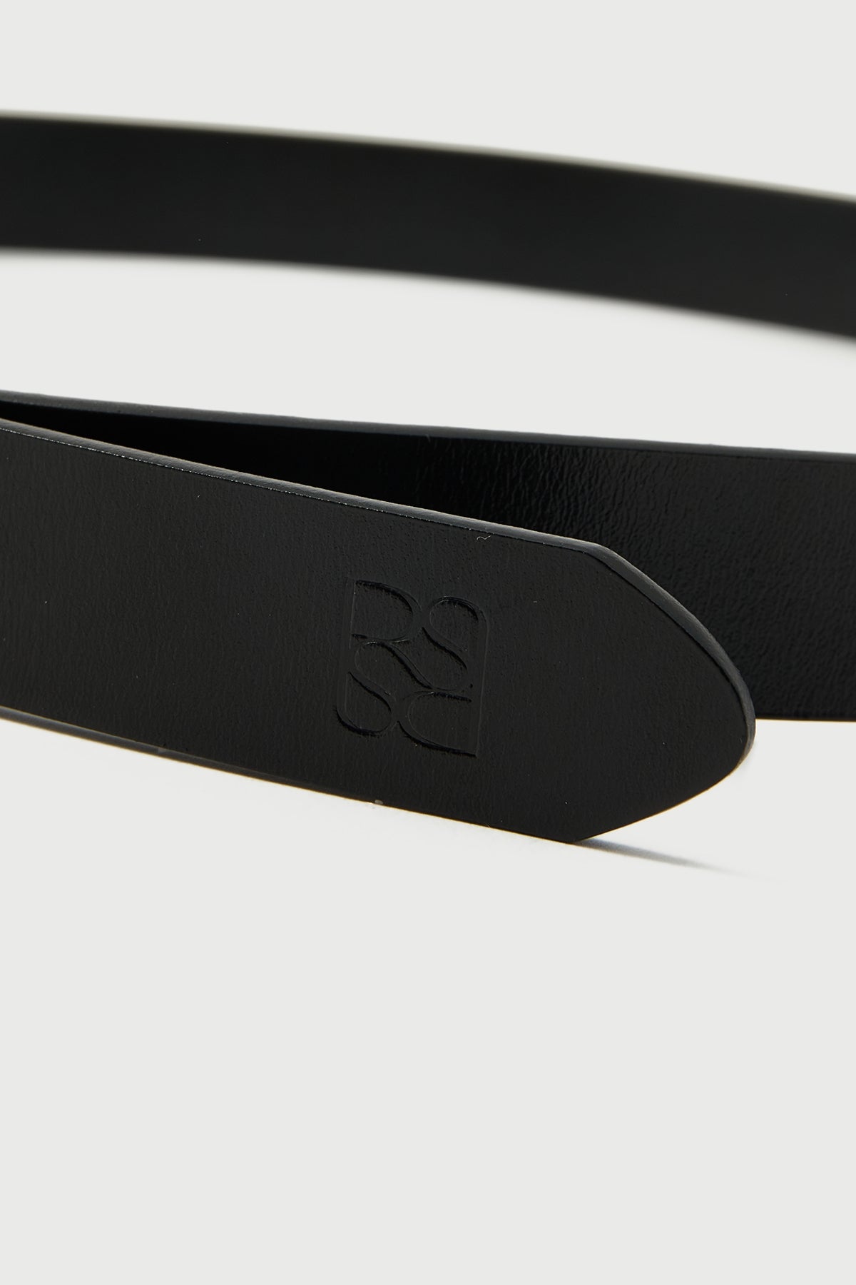 Perfect Stranger Westy Leather Belt Black/ Gold