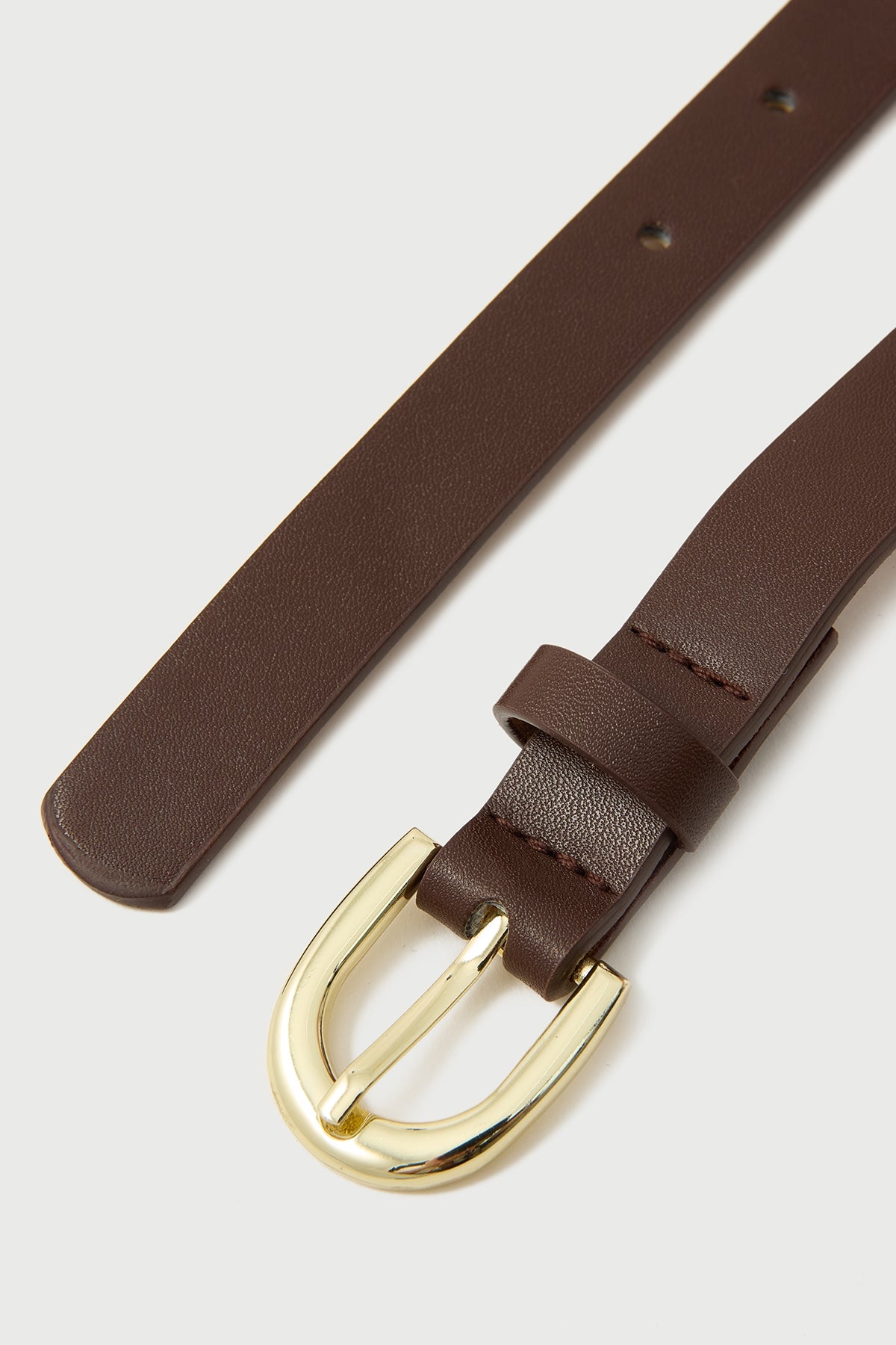 Perfect Stranger Maylin Skinny Belt Brown
