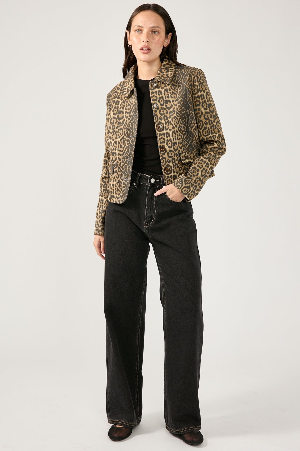 Perfect Stranger Amur Leopard Jacket Leopard