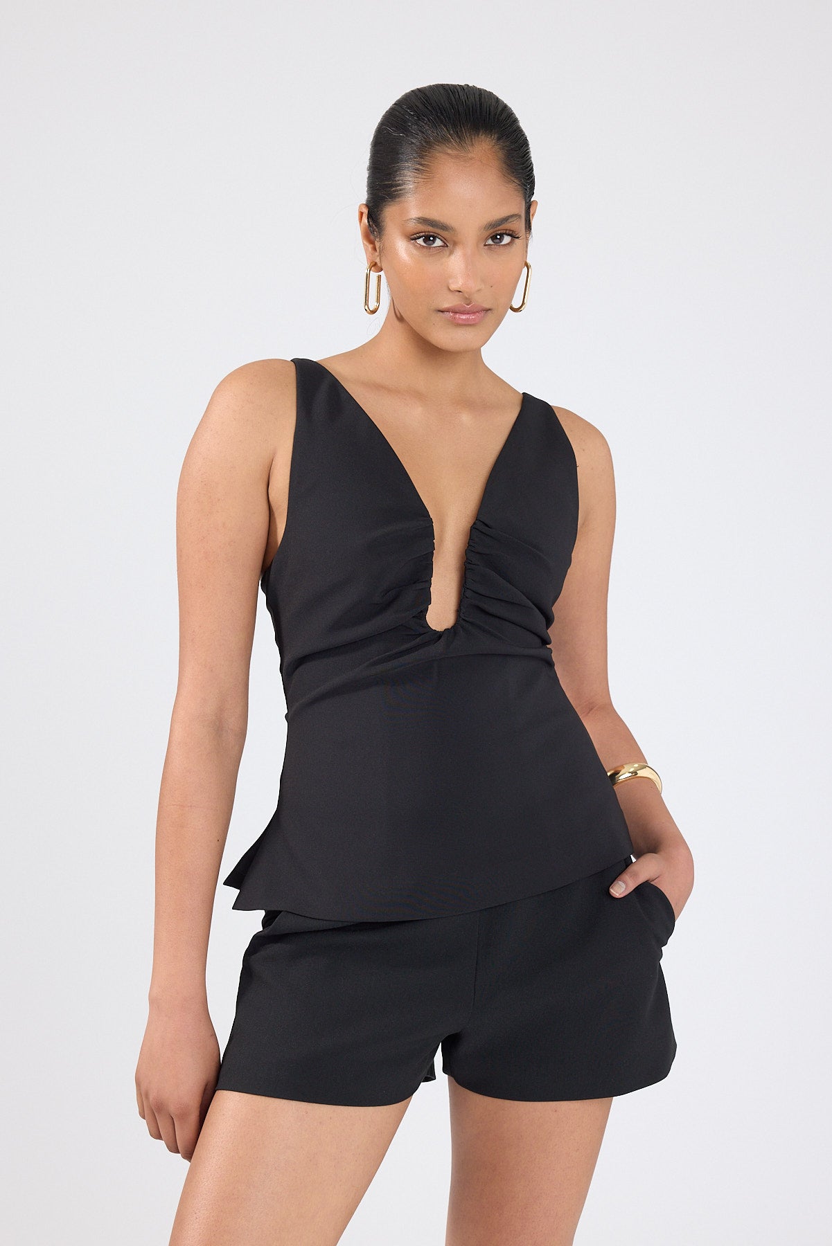 Perfect Stranger Luca Low Rise Shorts Black