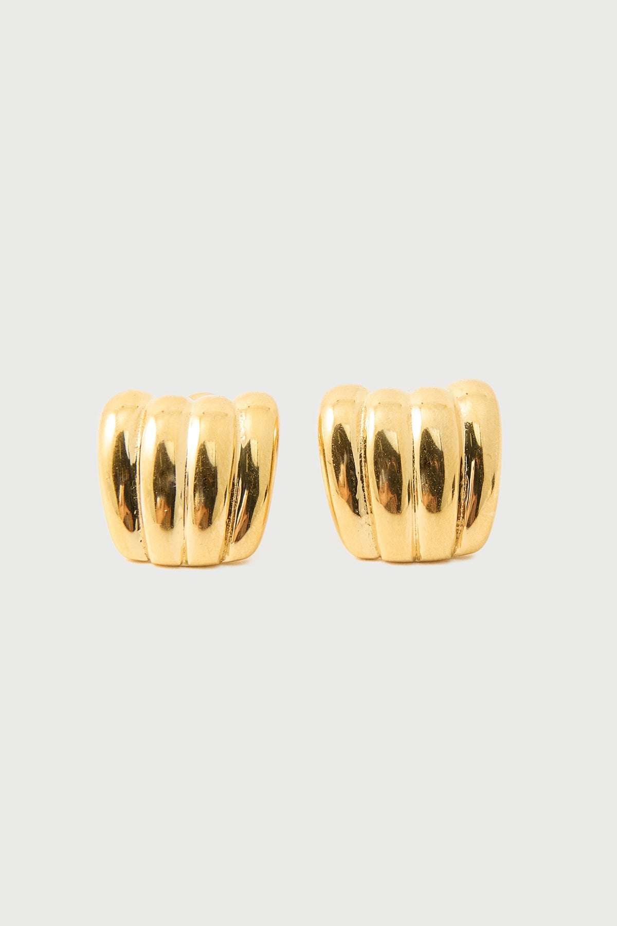 Perfect Stranger Carmel Puff Earring 18K Gold