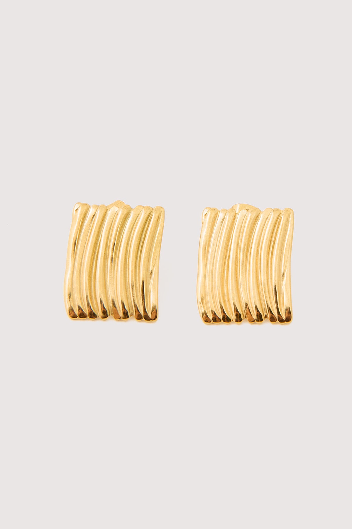 Perfect Stranger Sara Squared Earring 18K Gold