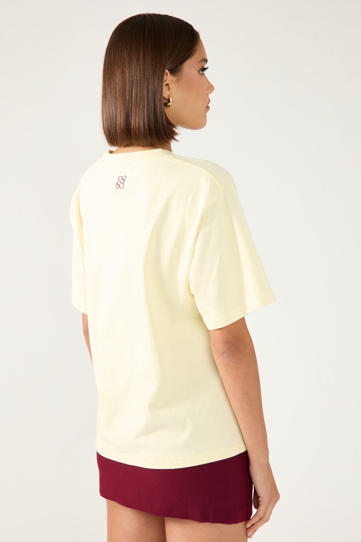 Perfect Stranger Le Soleil Oversized Graphic Tee Lemon
