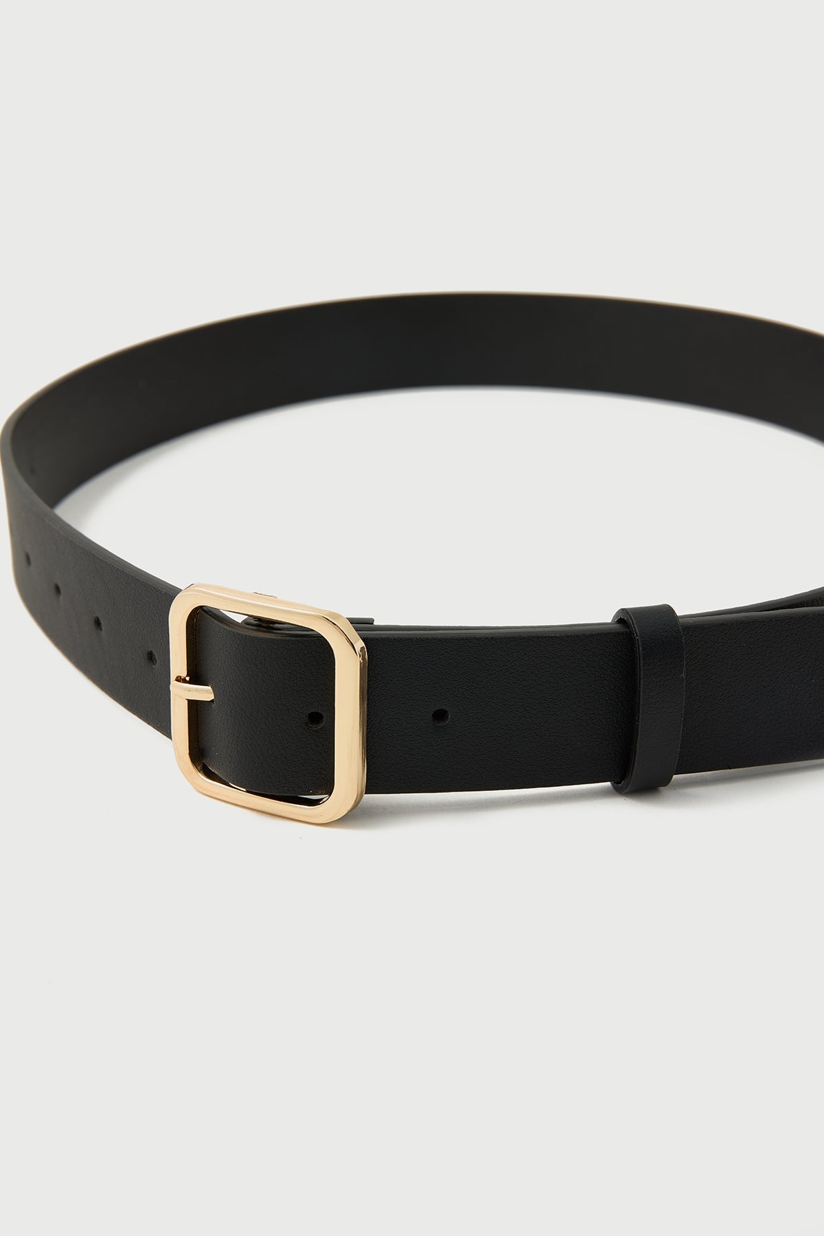 Perfect Stranger Square Essential Belt Black