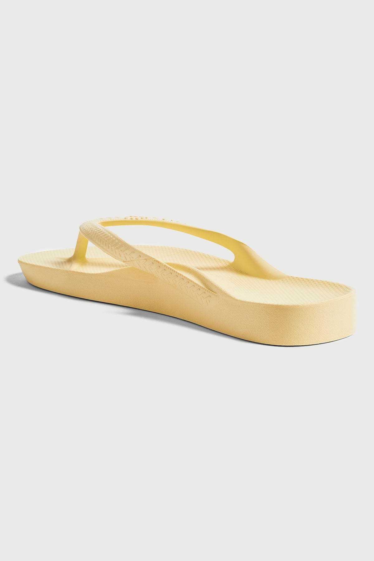 Archies Footwear Arch Support Thong Lemon