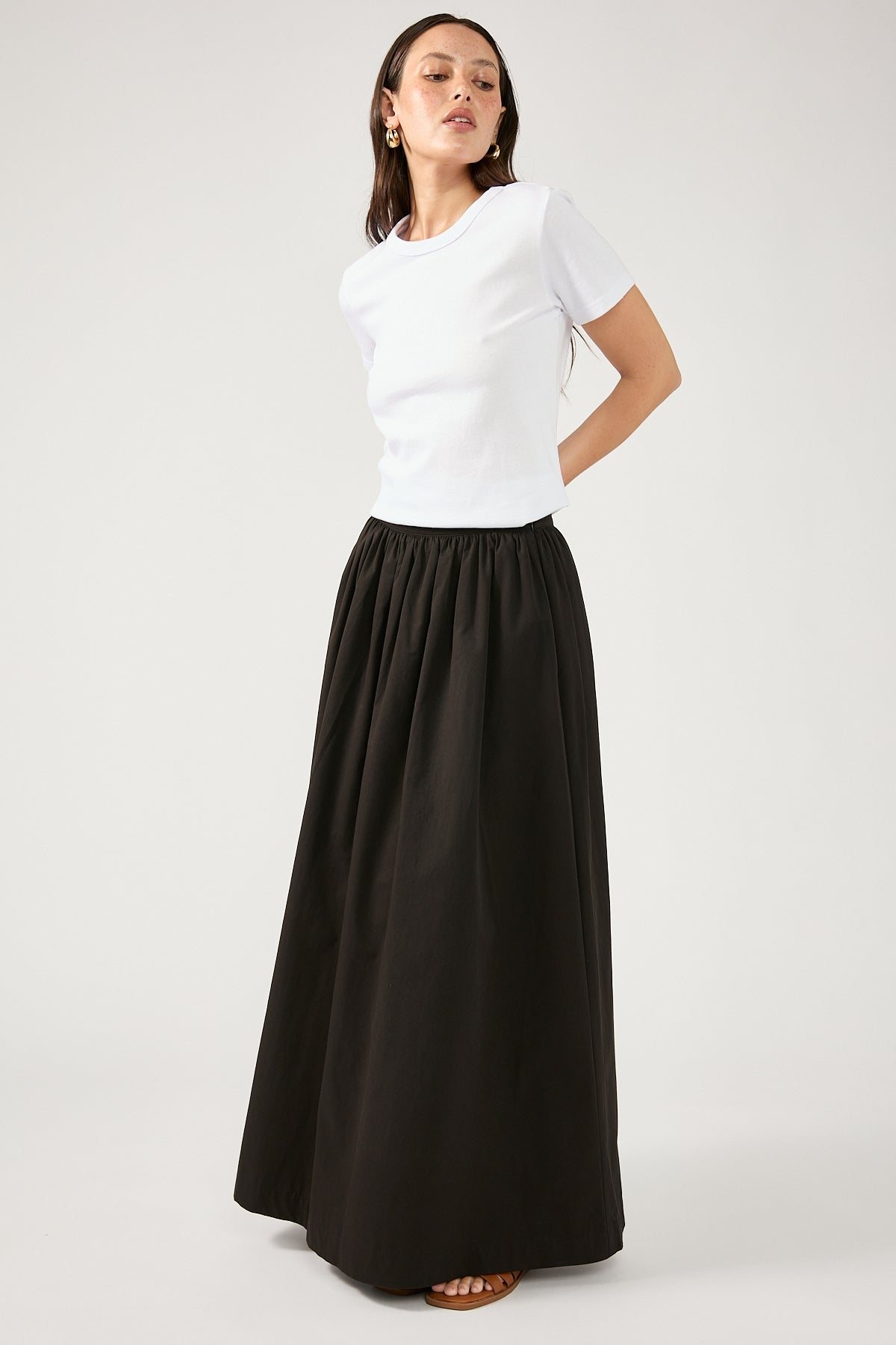 Perfect Stranger Isley Maxi Skirt Black