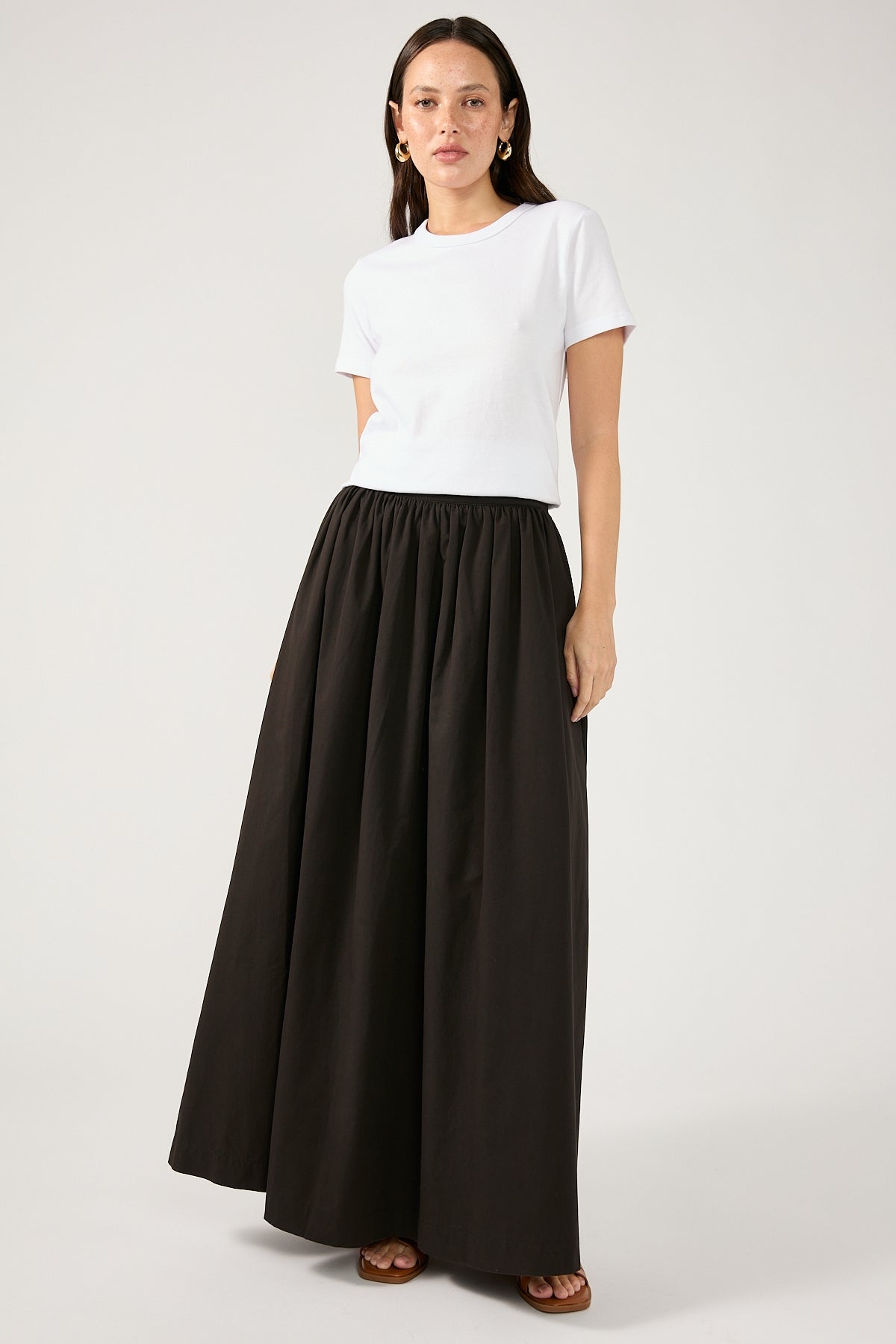 Perfect Stranger Isley Maxi Skirt Black