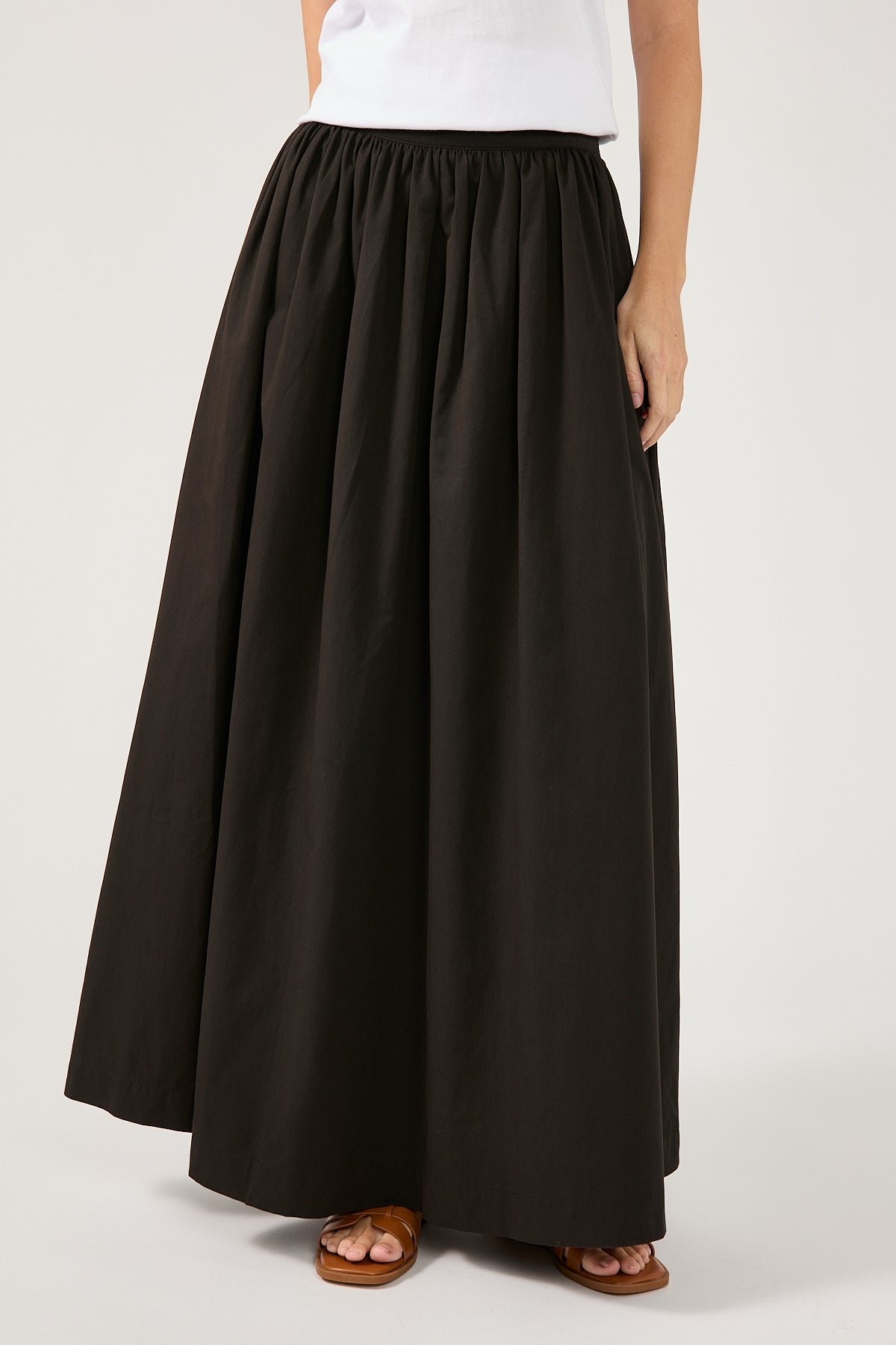 Perfect Stranger Isley Maxi Skirt Black