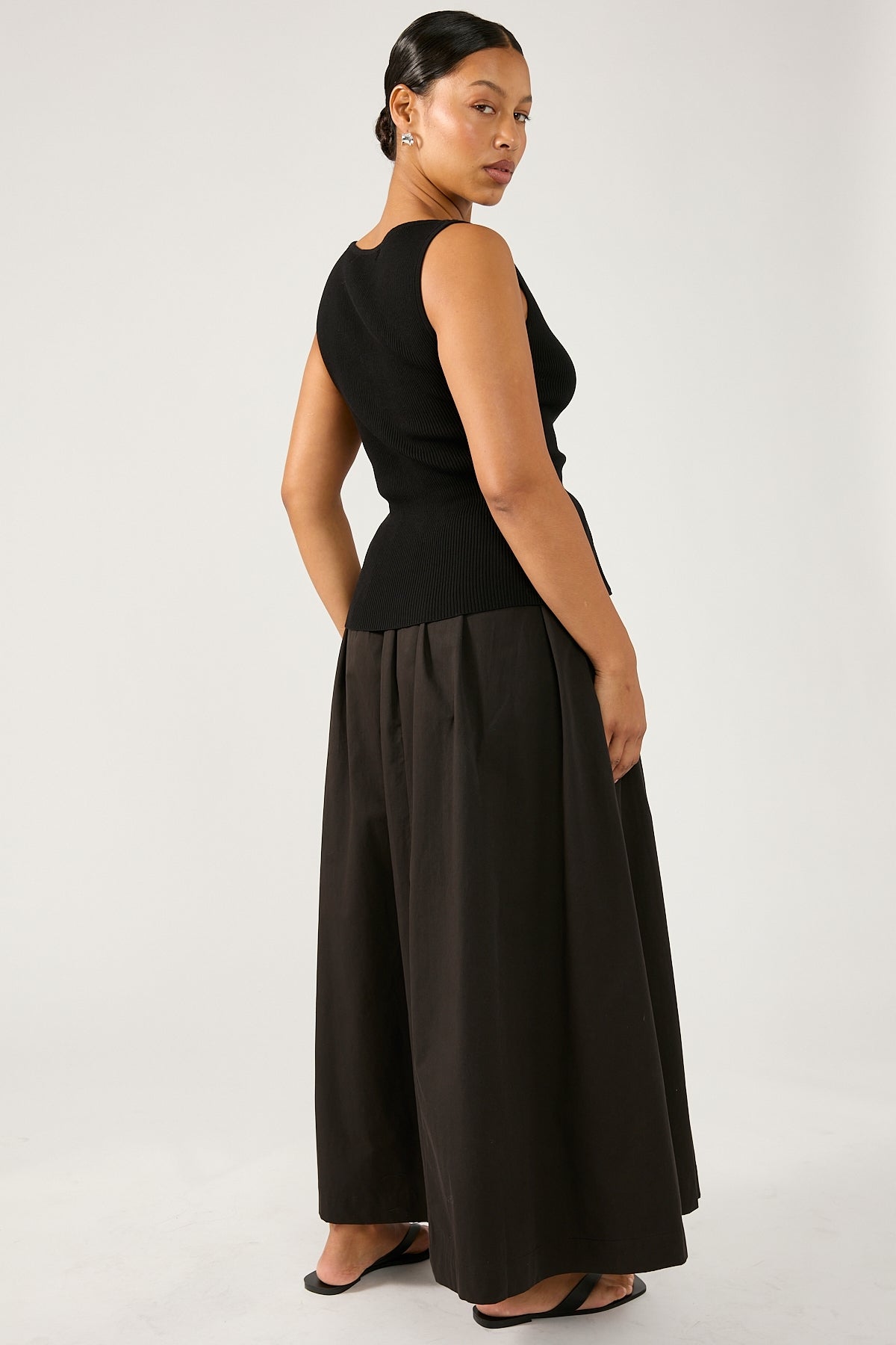 Perfect Stranger Isley Maxi Skirt Black