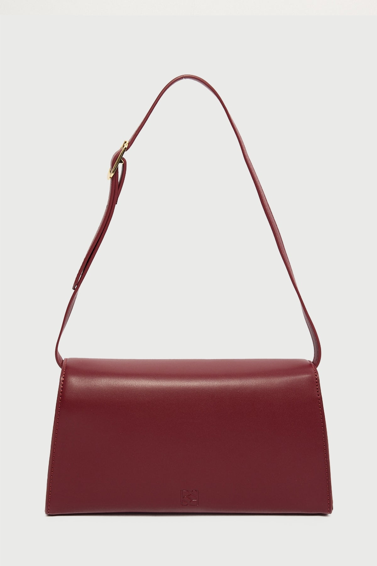 Perfect Stranger Celeste Mini Buckle Handbag Burgundy