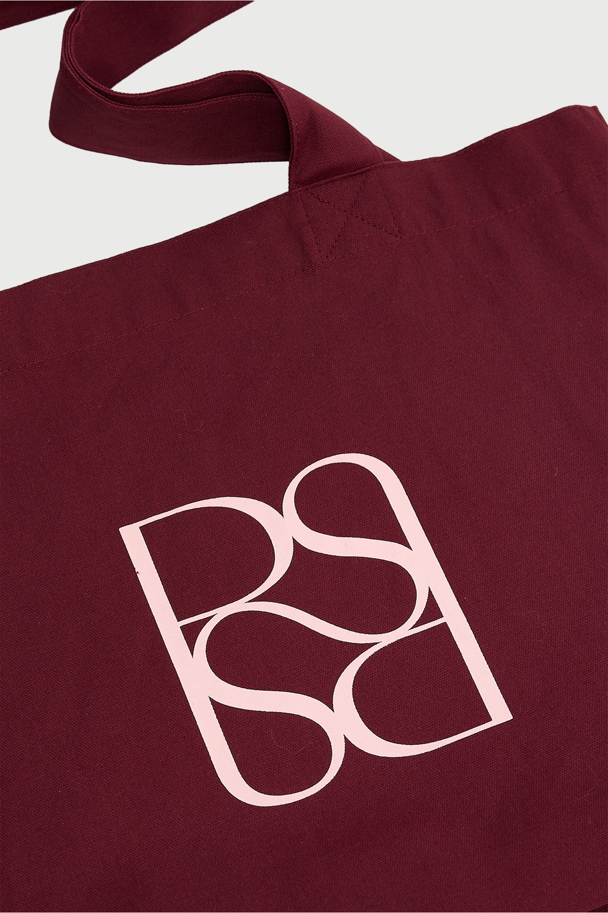 Perfect Stranger Monogram Tote Wine