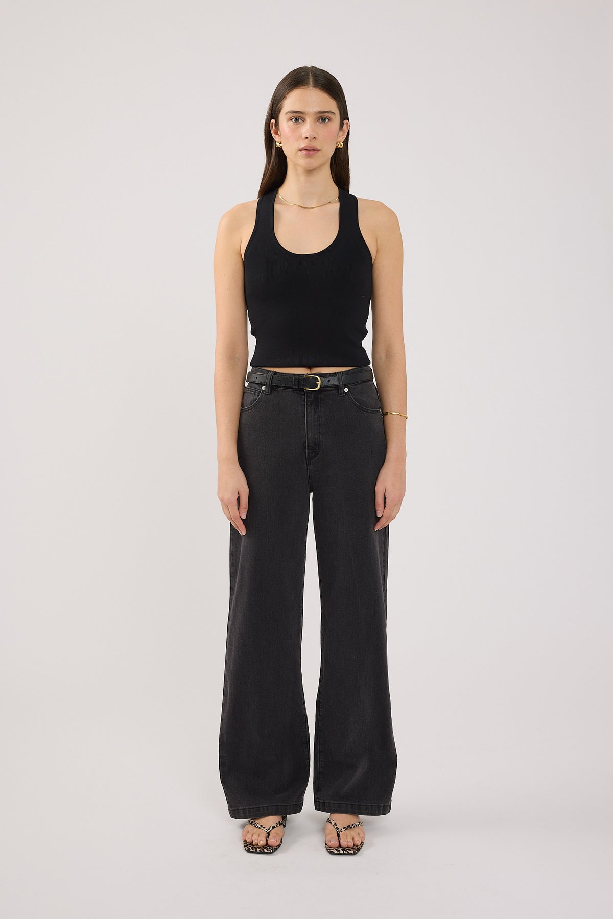 Abrand A 94 High and Wide Sophie Washed Black