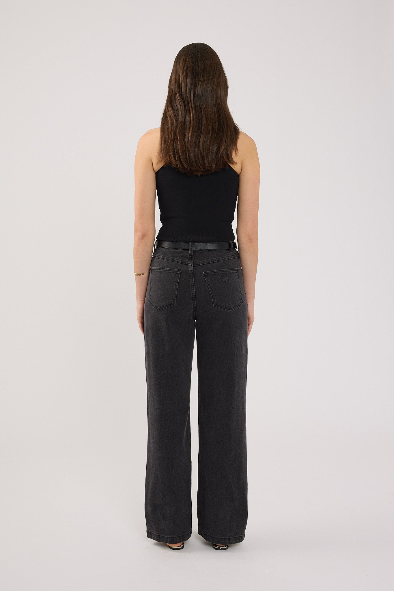 Abrand A 94 High and Wide Sophie Washed Black