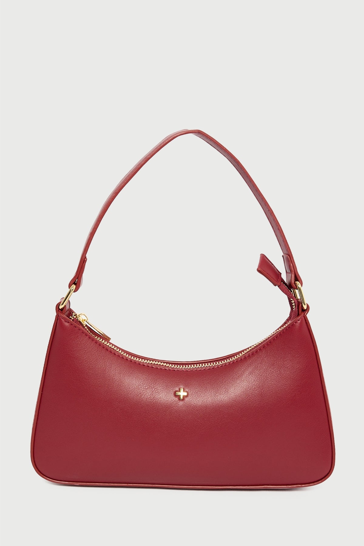 Peta + Jain Josee Shoulder Bag Cherry Smooth/Gold