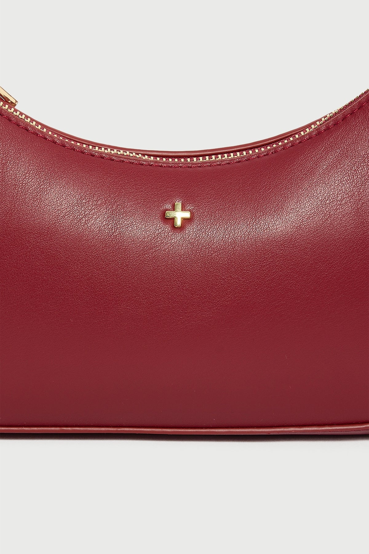 Peta + Jain Josee Shoulder Bag Cherry Smooth/Gold