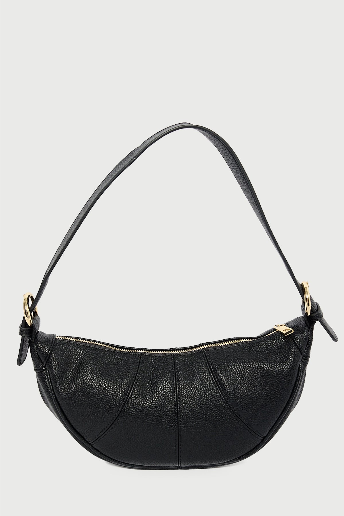 Peta + Jain Tatum Shoulder Bag Black Pebble/Gold