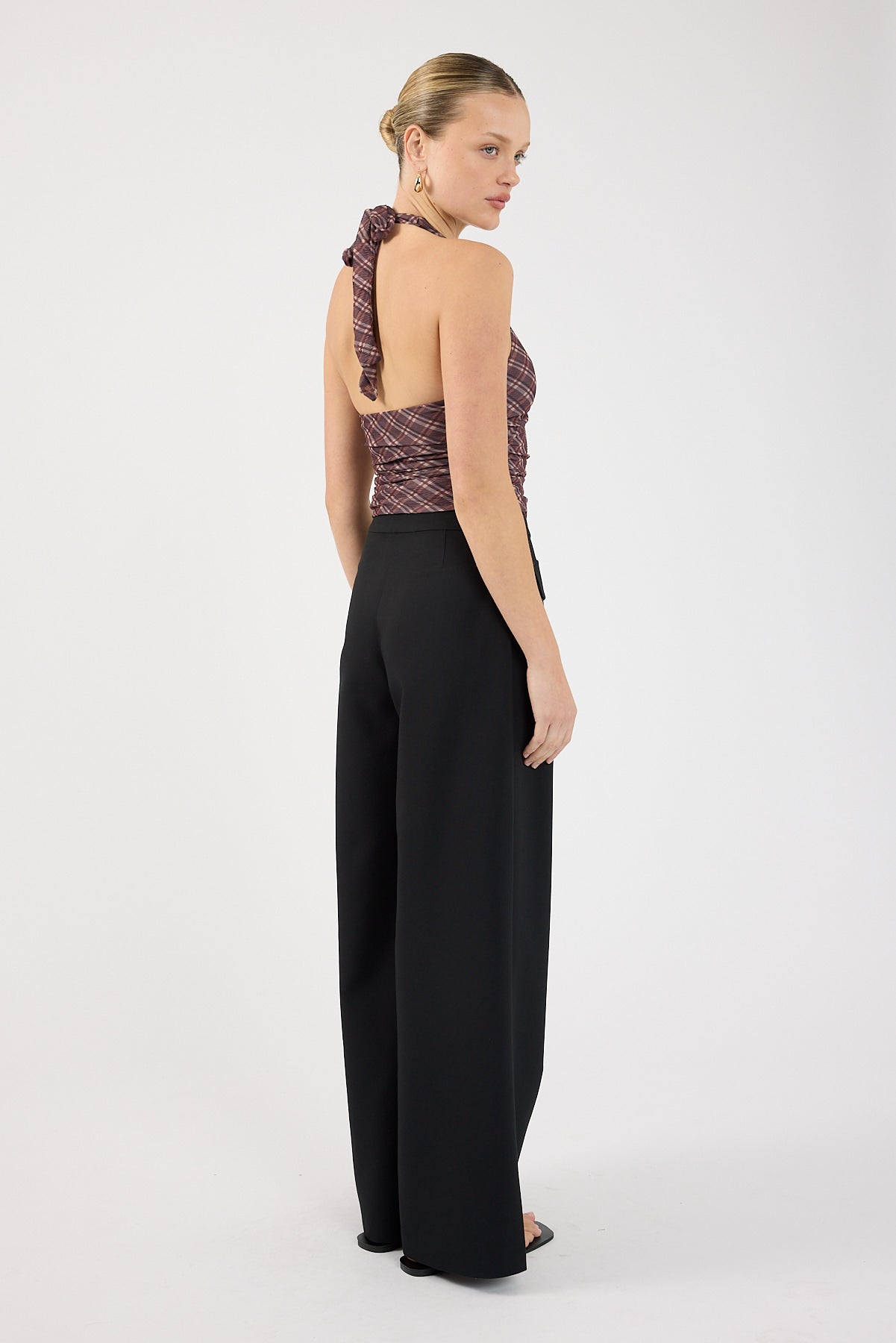 Perfect Stranger Luca Pocket Tailored Pants Black