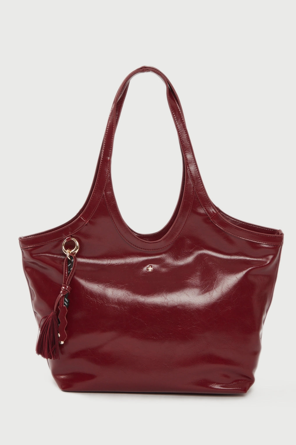 Peta + Jain Lola Tote Bag Burgundy