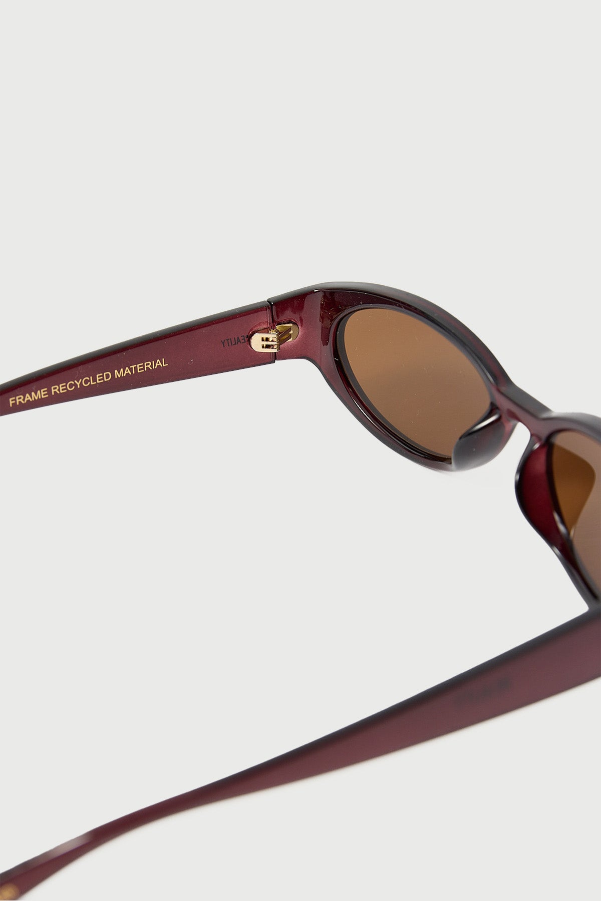Reality Eyewear Deep In Vogue Mulberry/Brown Lens
