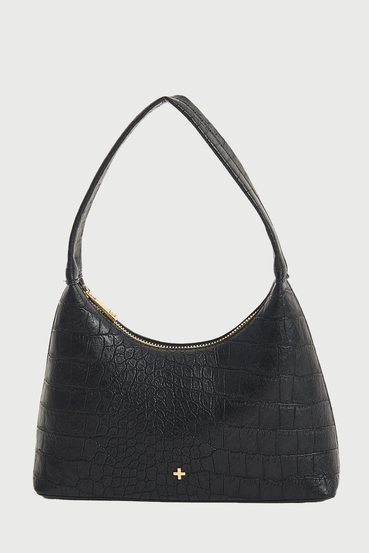 Peta + Jain Sweetie Black Croc PU/Gold