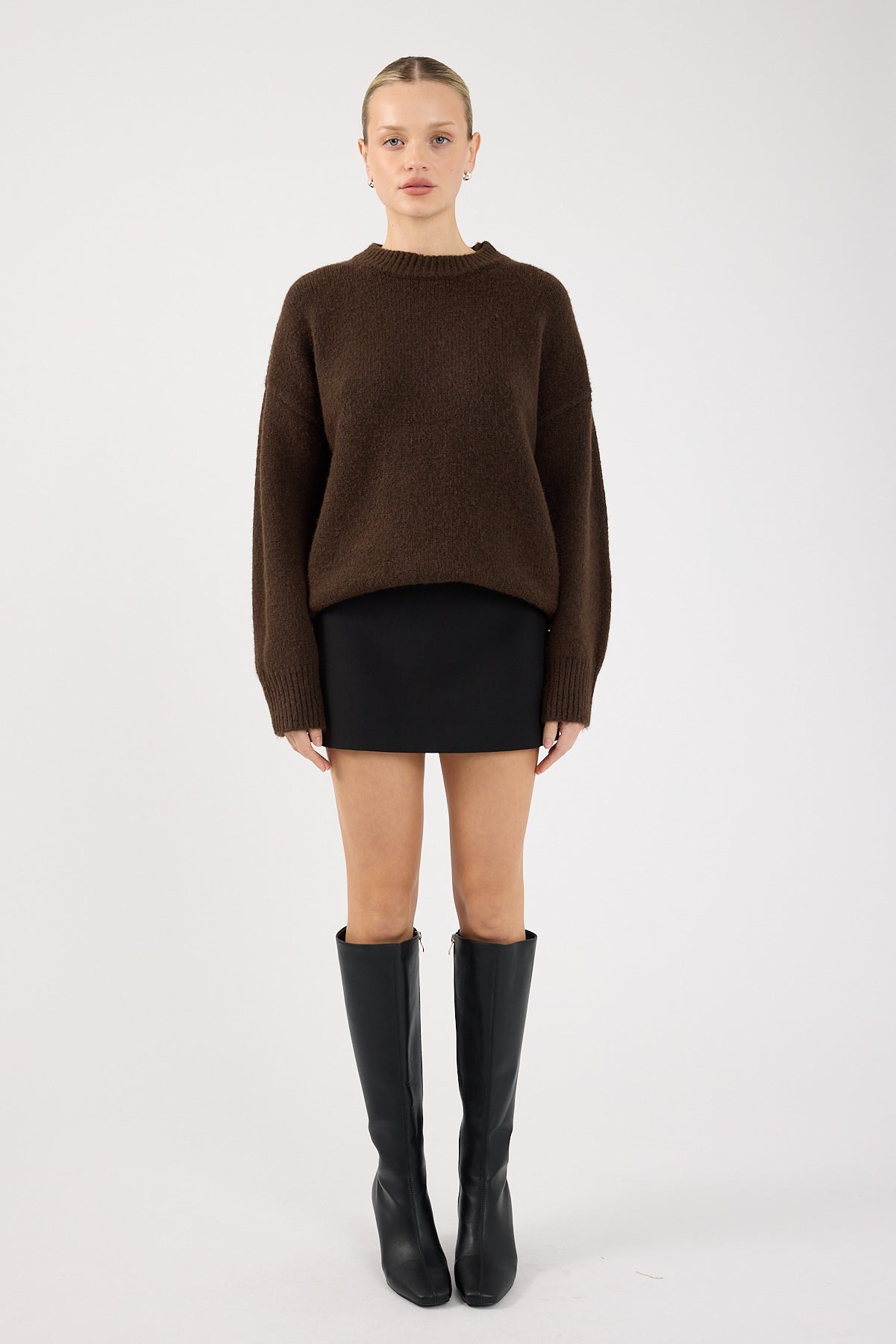 Perfect Stranger Luca Mini Skirt Black