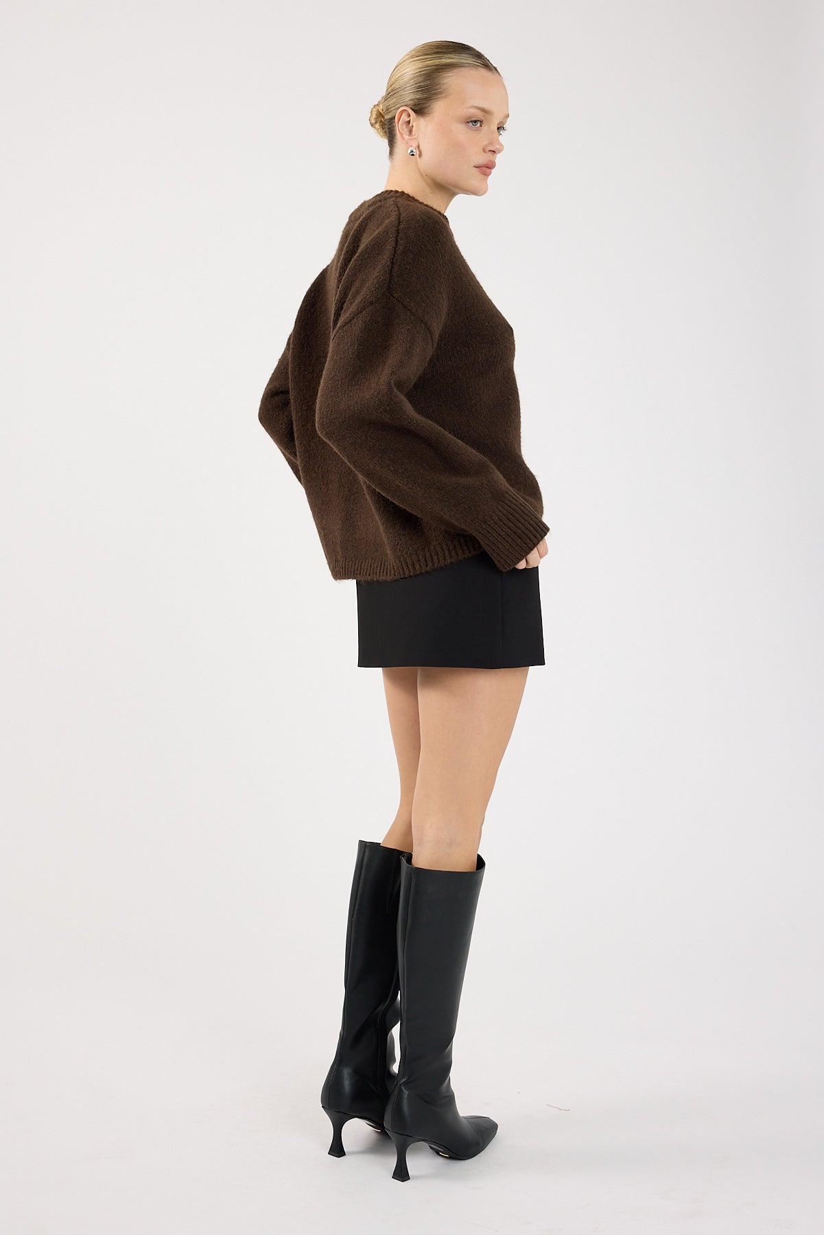 Perfect Stranger Luca Mini Skirt Black