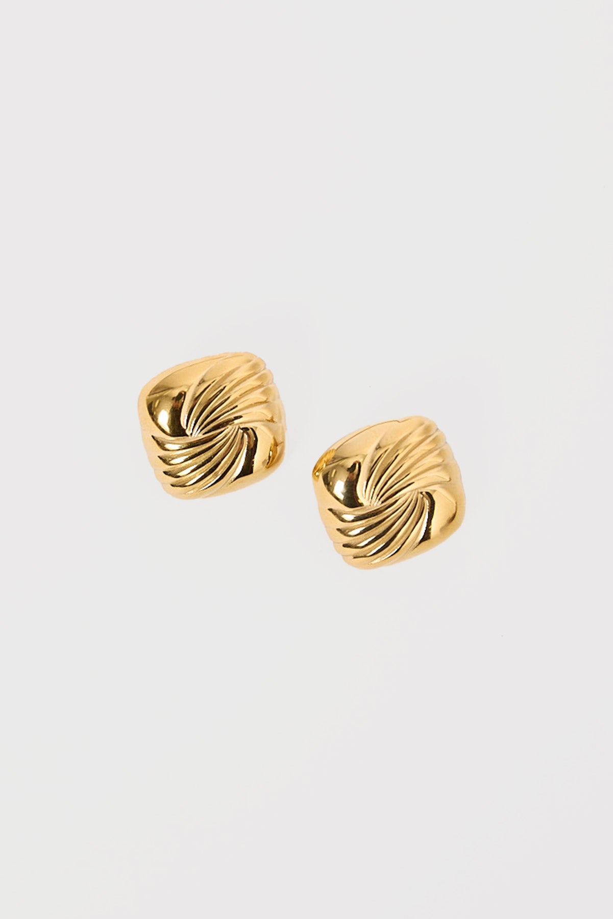 Perfect Stranger Lynn Square Statement Earring 18K GOLD 18K Gold