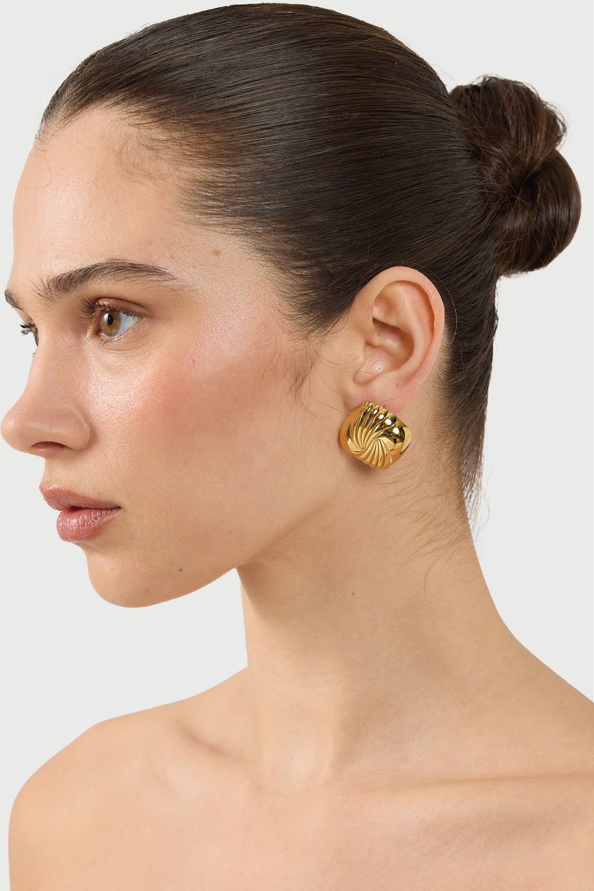 Perfect Stranger Lynn Square Statement Earring 18K GOLD 18K Gold