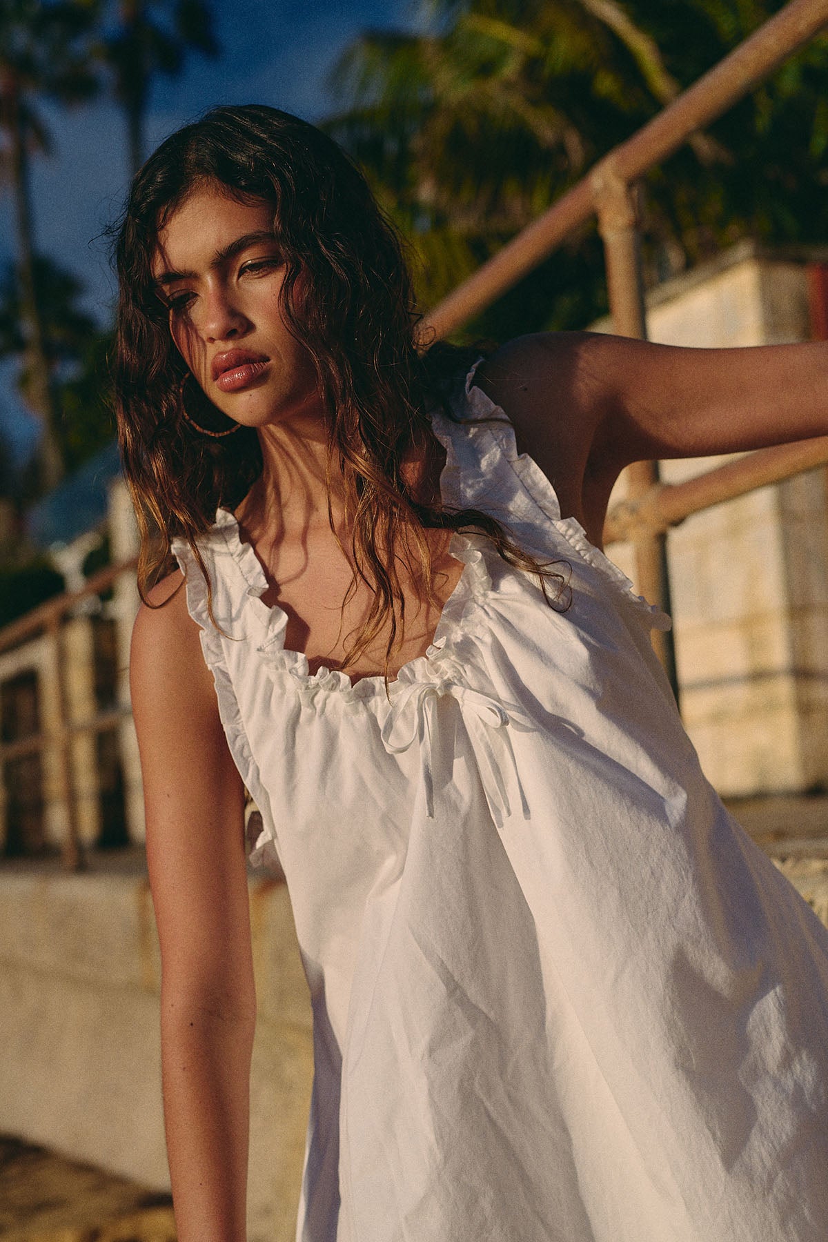 Perfect Stranger Faye Shift Mini Dress White
