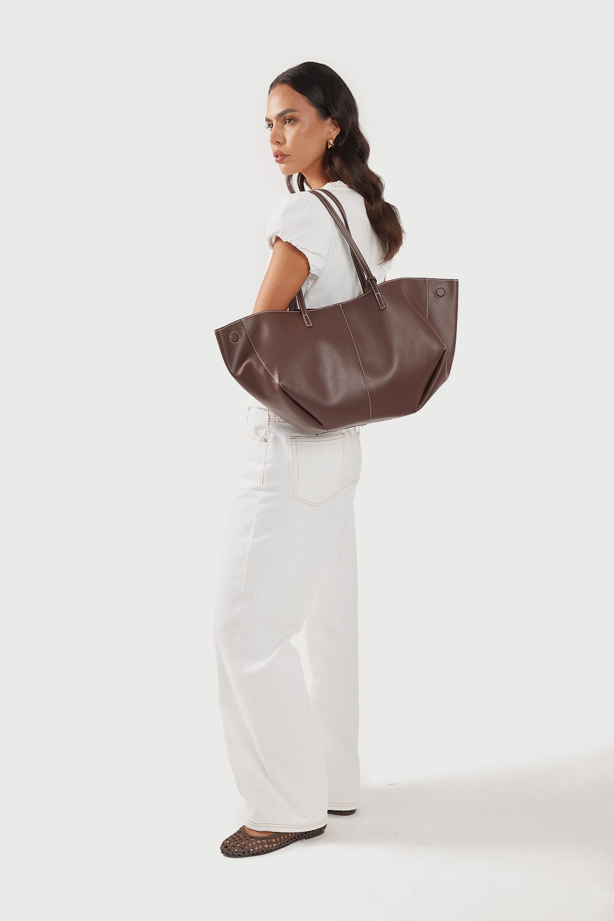 Peta + Jain Willa Chocolate Pebble/Gold