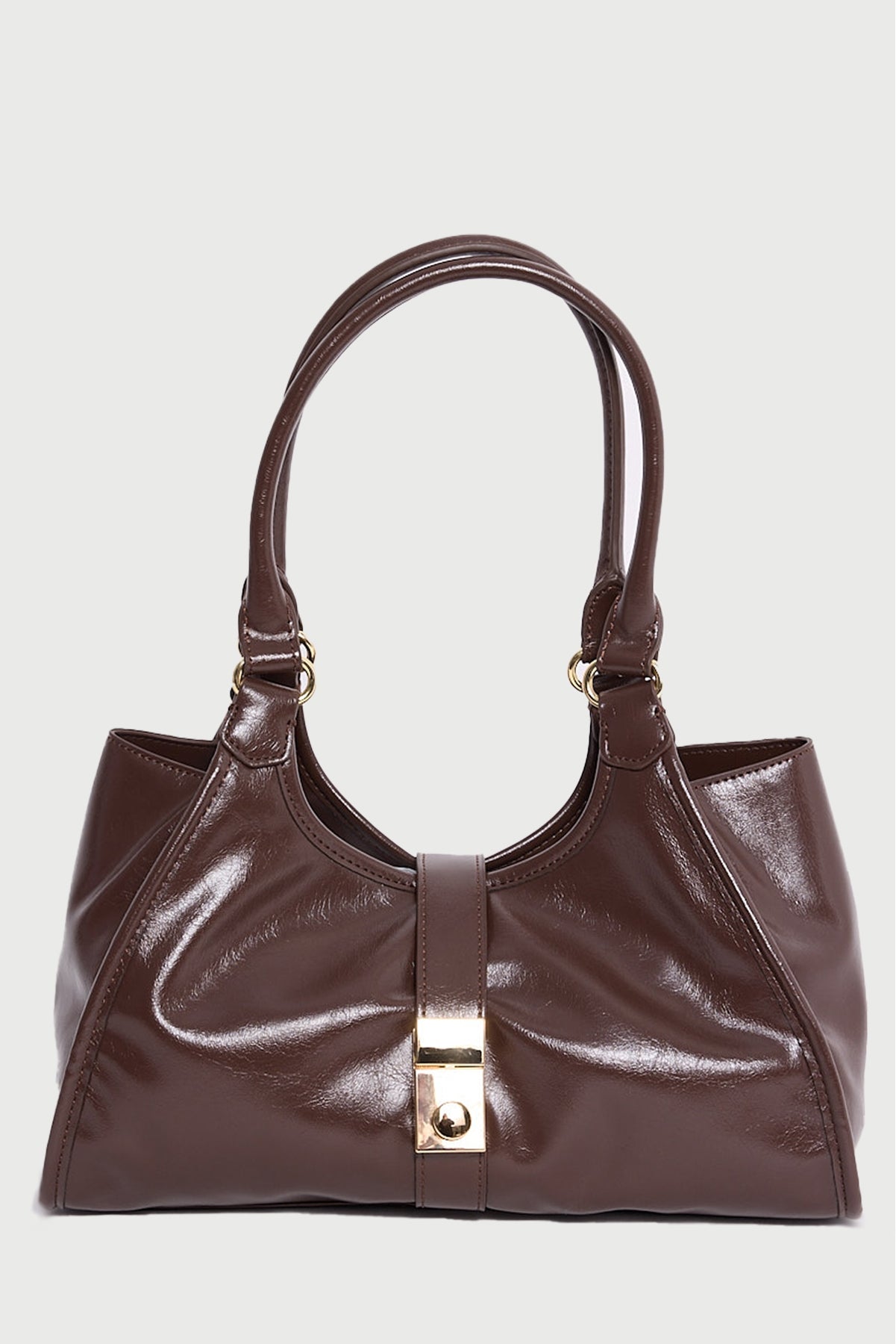 Peta + Jain Monica Chocolate Crinkle/Gold