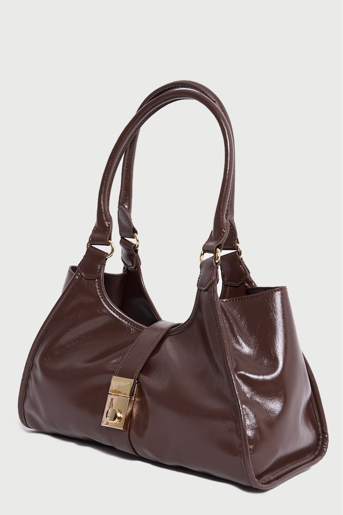 Peta + Jain Monica Chocolate Crinkle/Gold