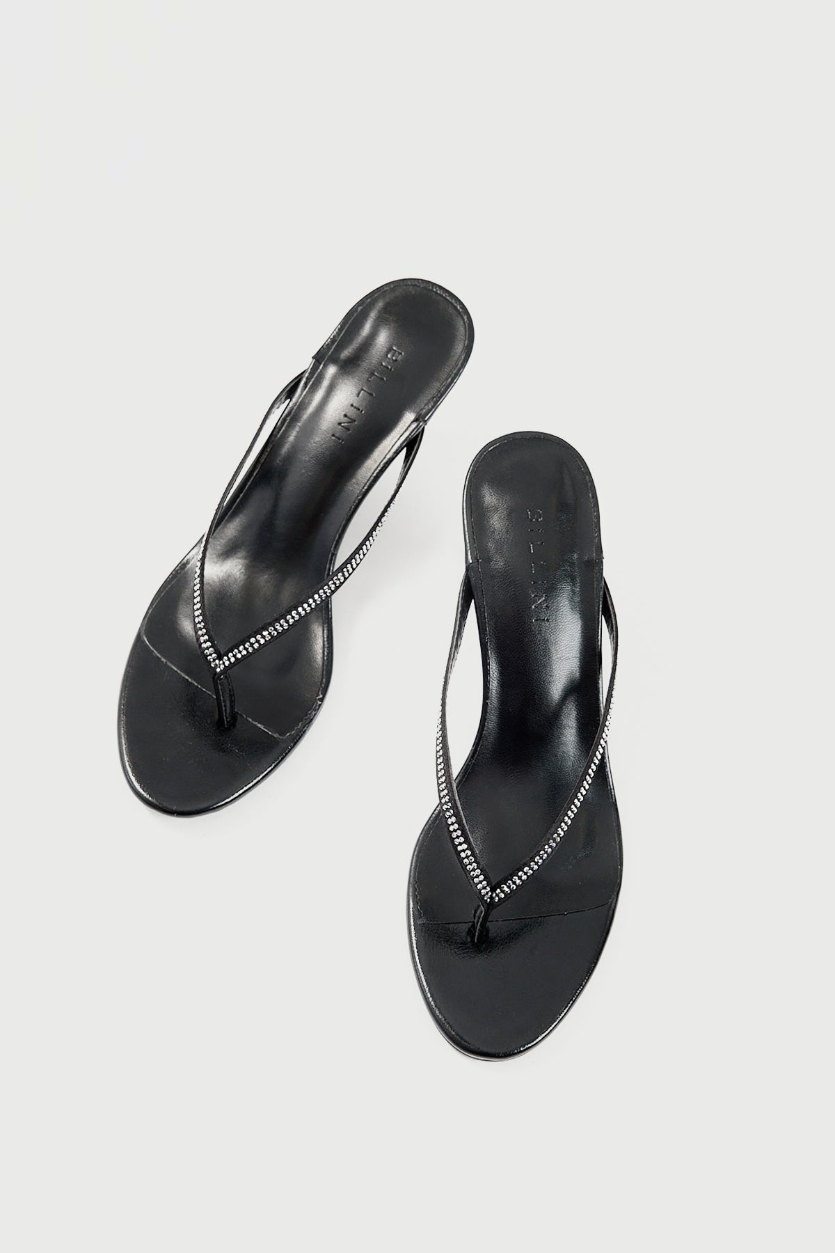 Billini Giona Heel Black Shine-Diamante