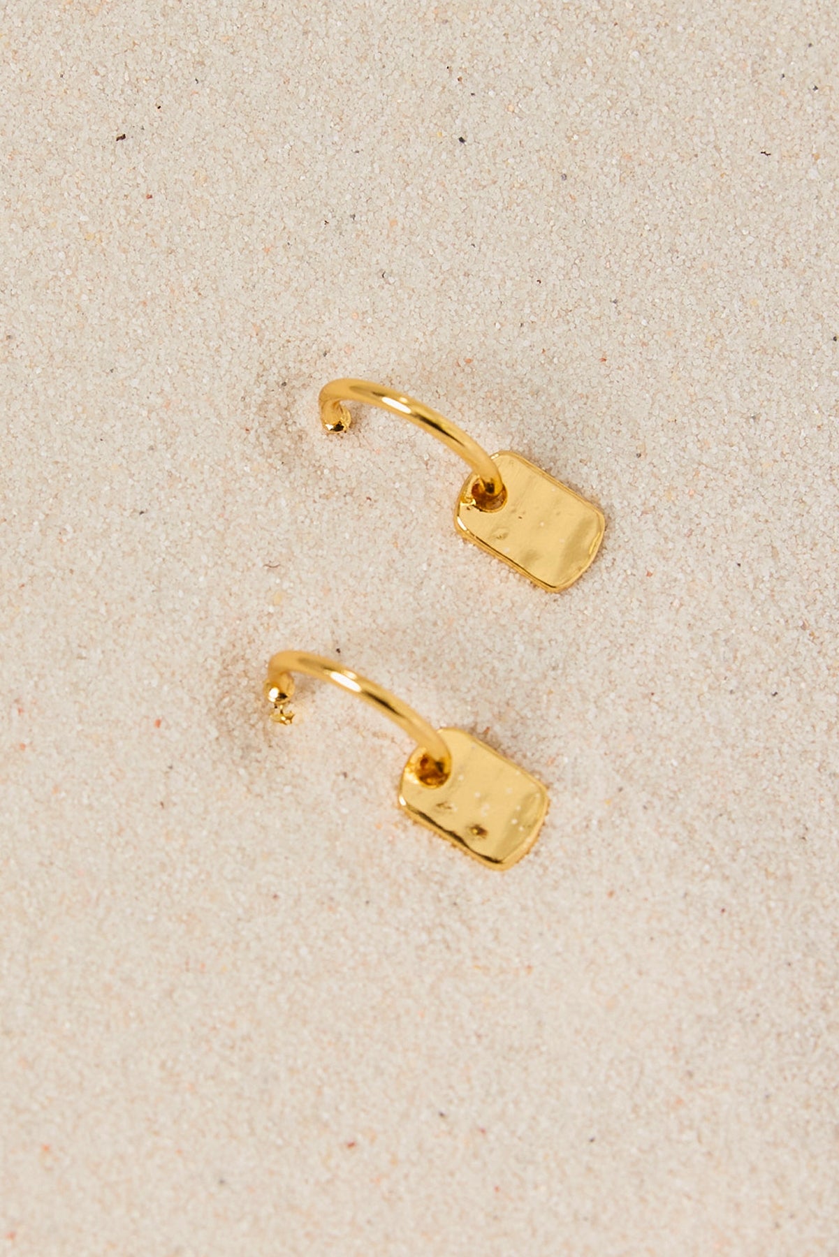 Perfect Stranger Blissful Hoop Earrings 18K Gold