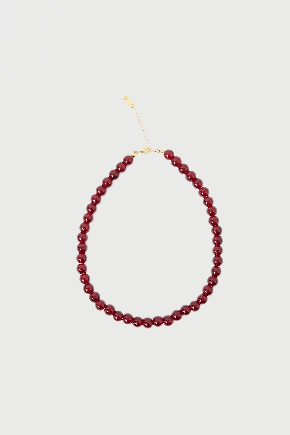 Perfect Stranger Lou Beaded Necklace Amber