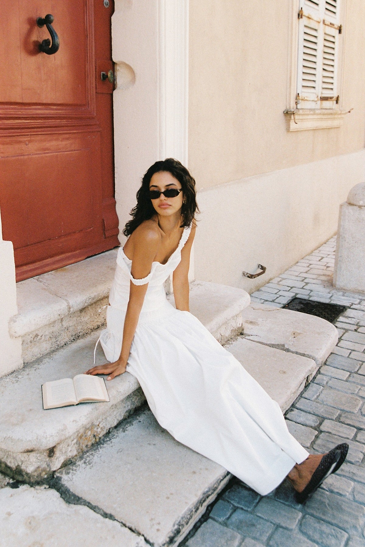 Perfect Stranger Gabrielle Maxi Skirt White