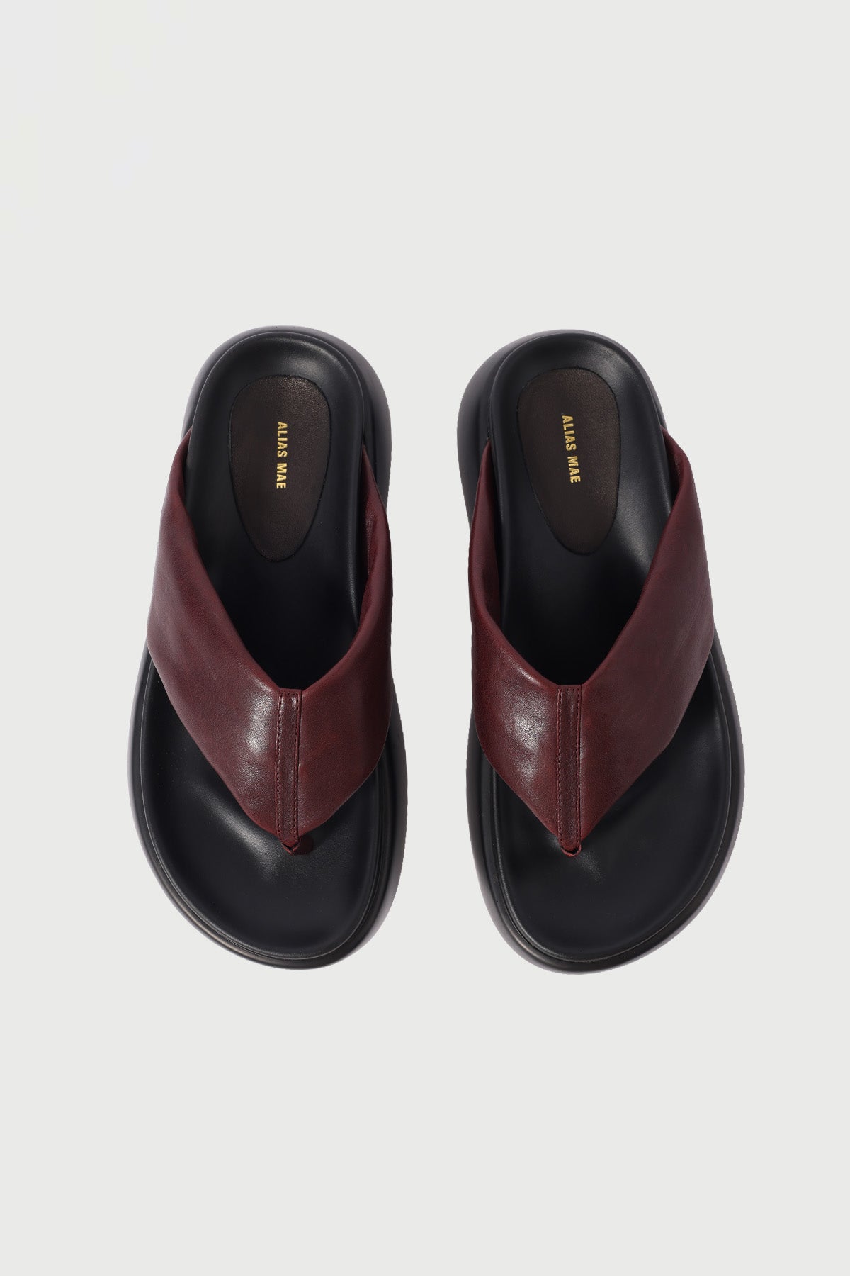 Alias Mae Cullen Burgundy Oily Leather