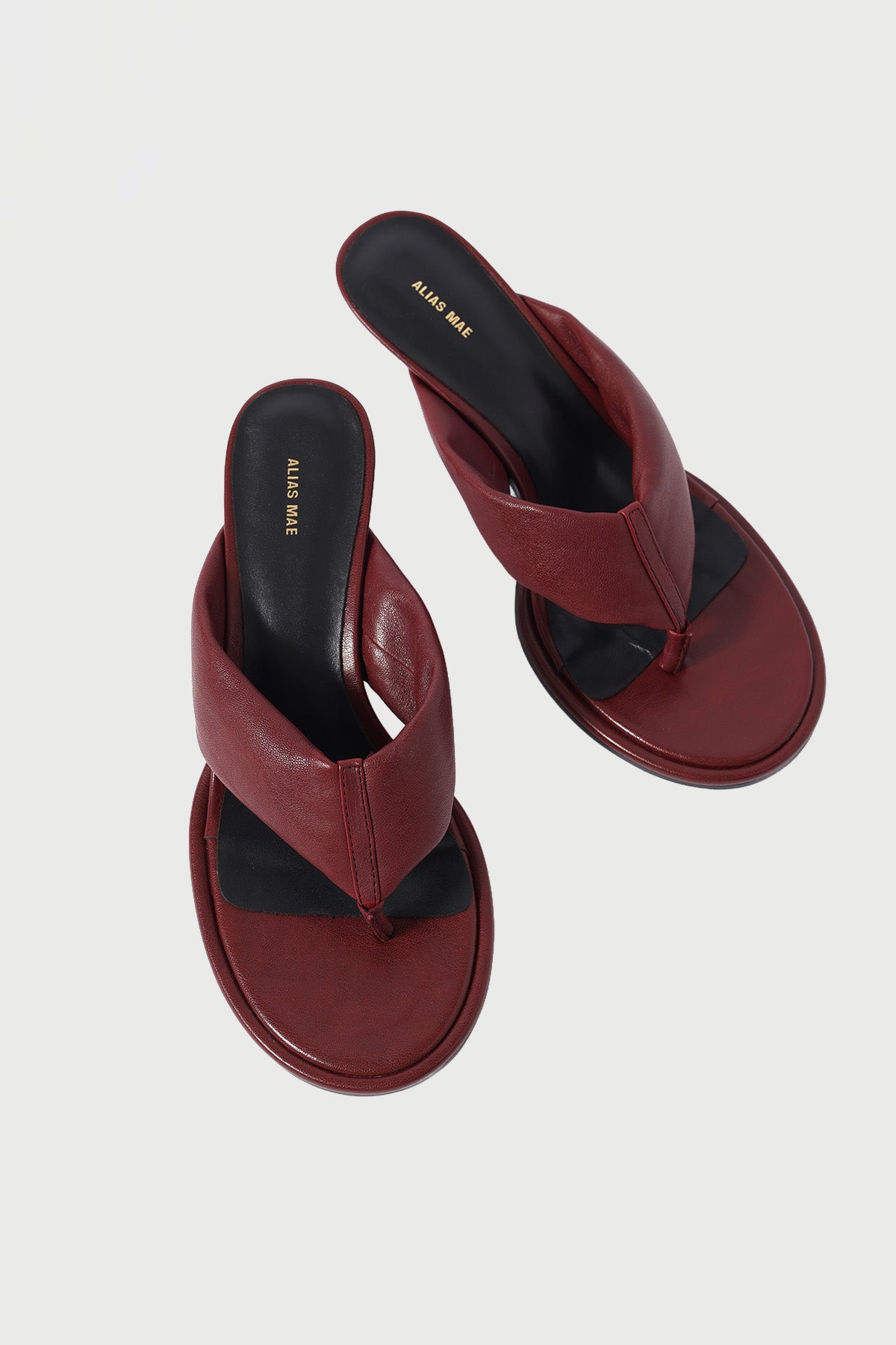 Alias Mae Aji Burgundy Leather