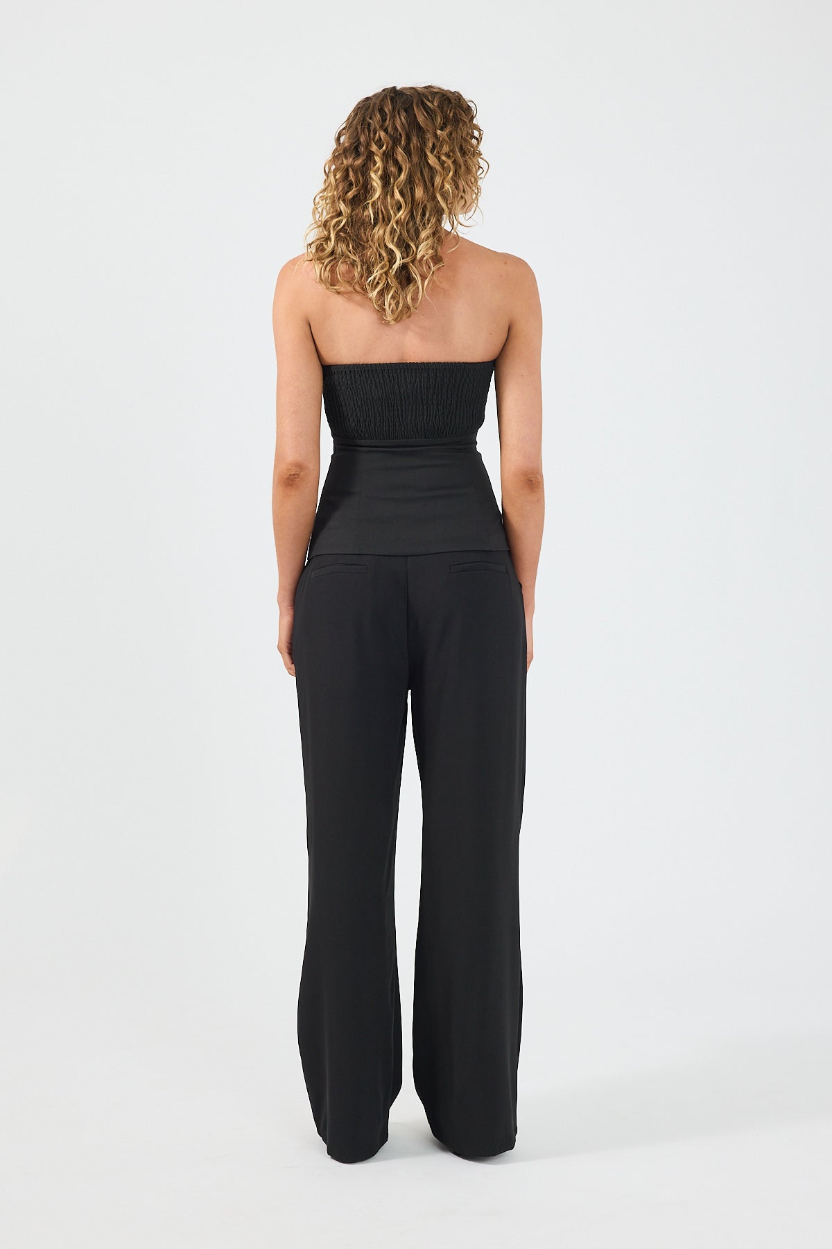 Perfect Stranger Fay Petite High Rise Recycled Pant Black