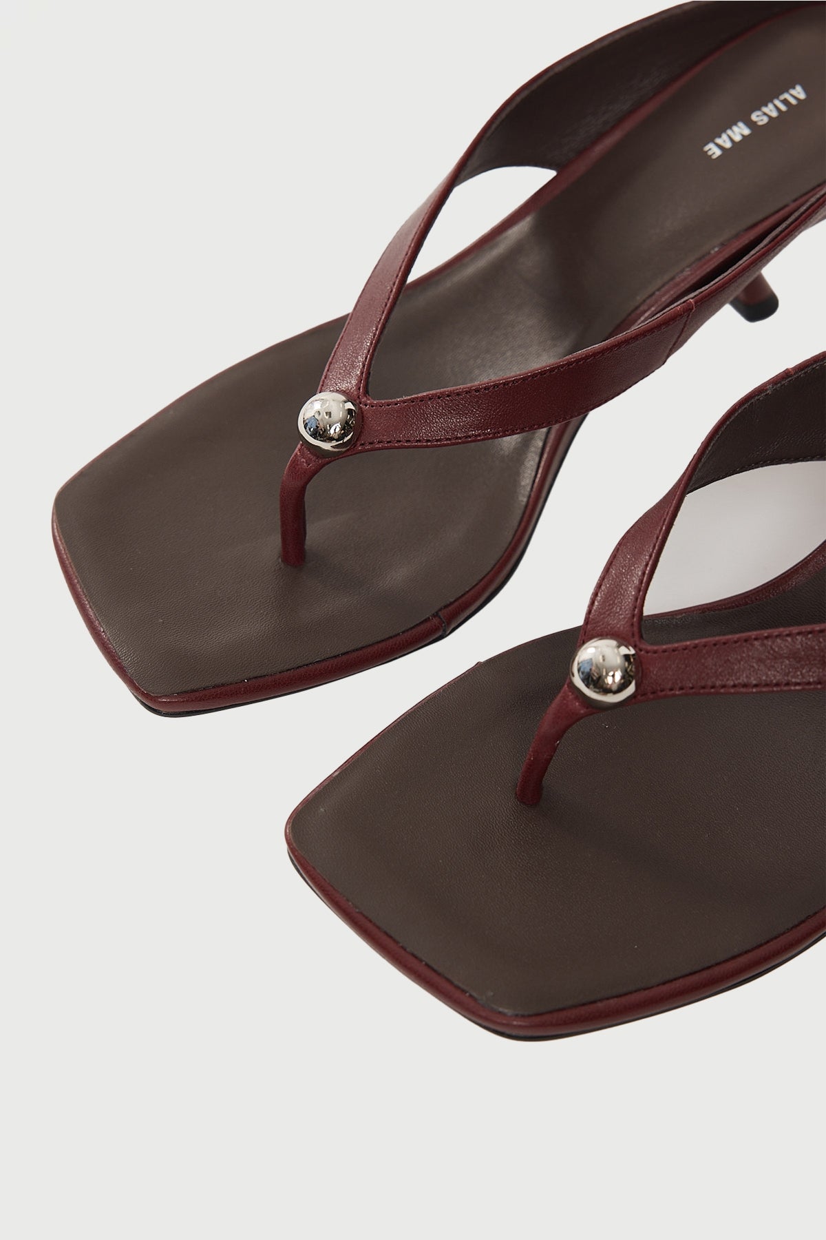 Alias Mae Aria Burgundy Oily Leather