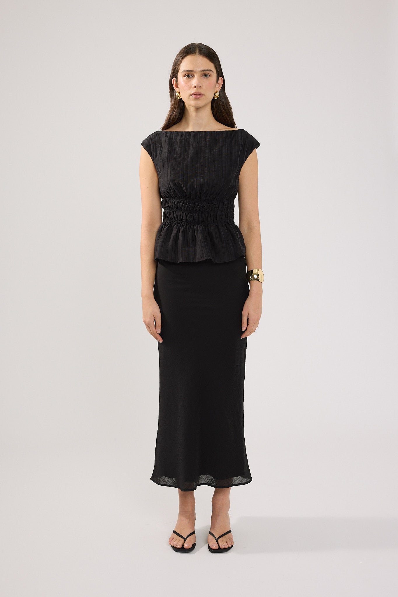 Perfect Stranger Marybelle Maxi Skirt Black
