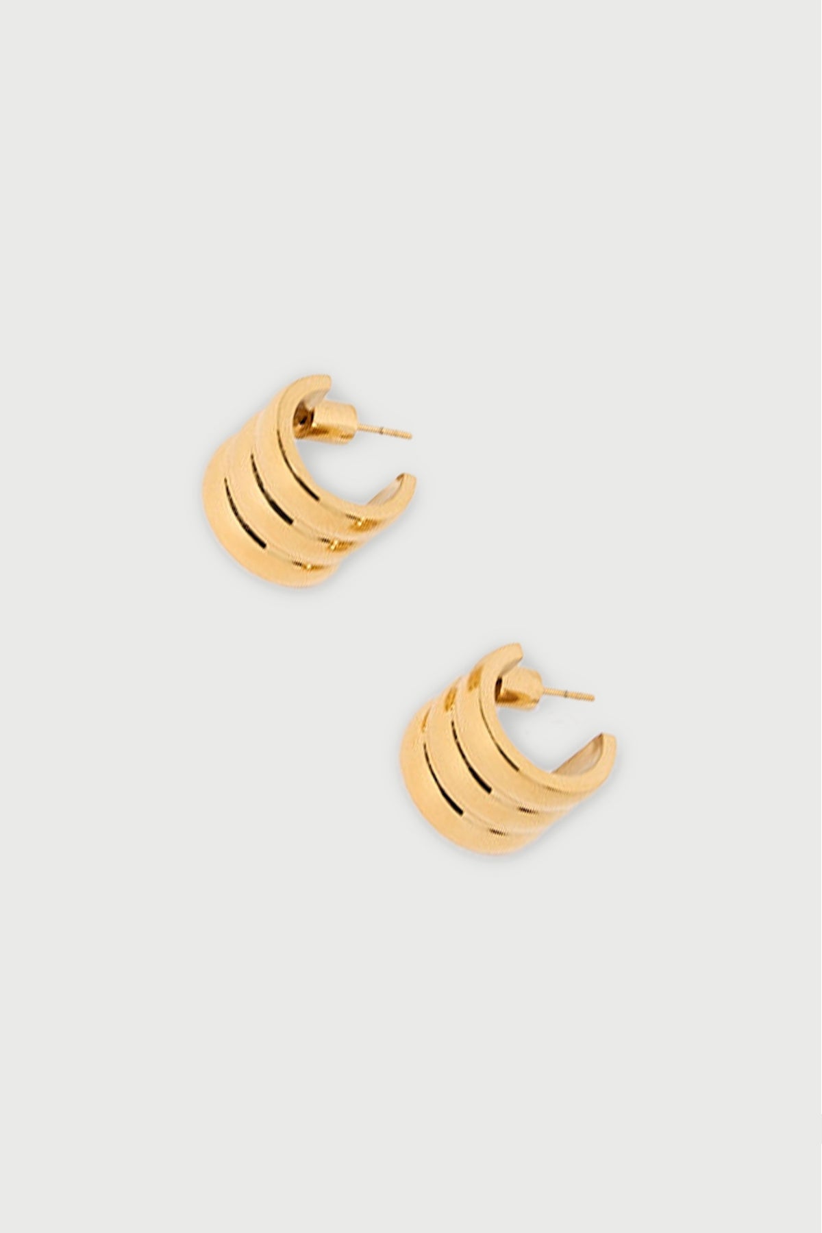 Cendre Liv Hoop Earrings Gold