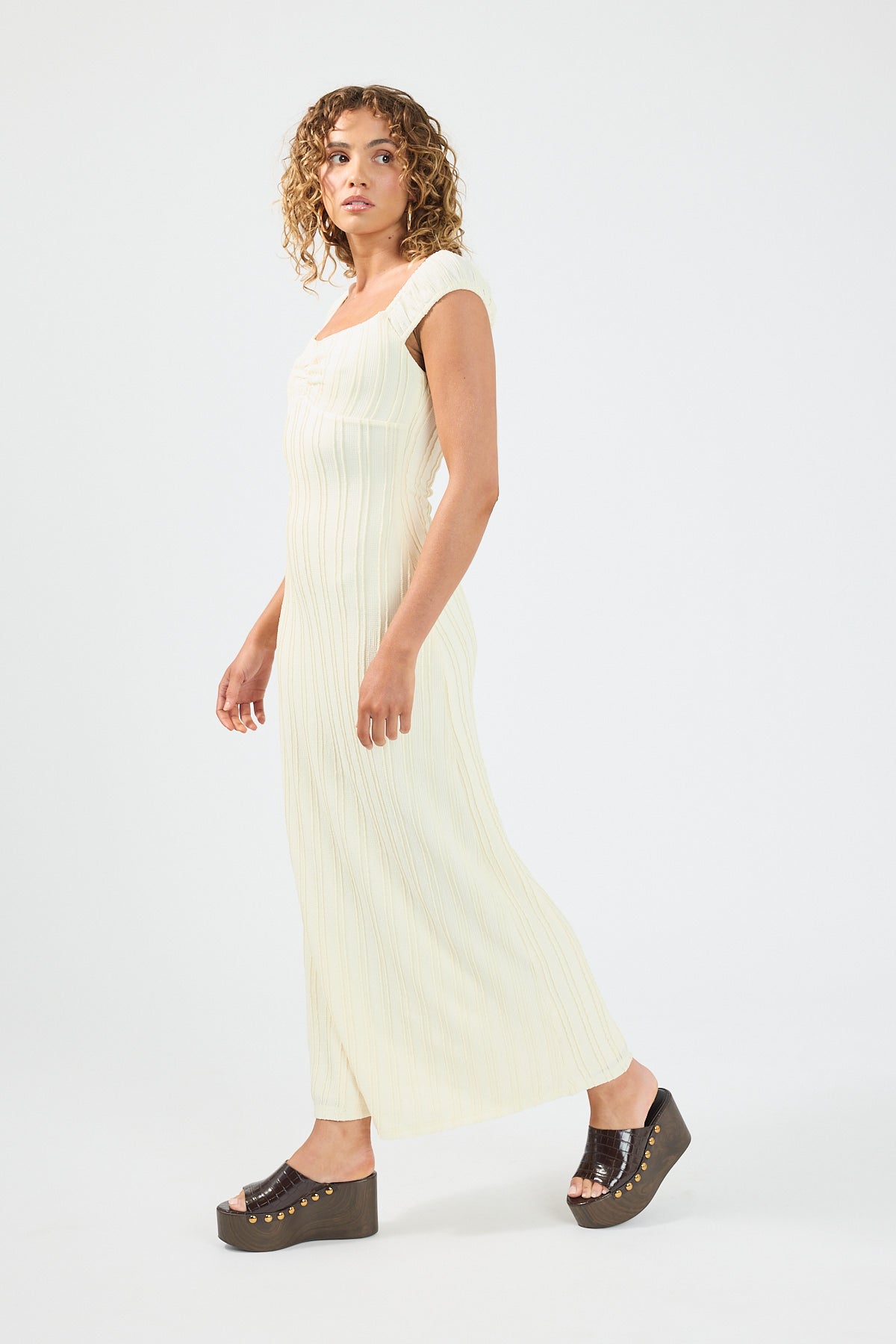 Perfect Stranger Noah Maxi Dress Butter