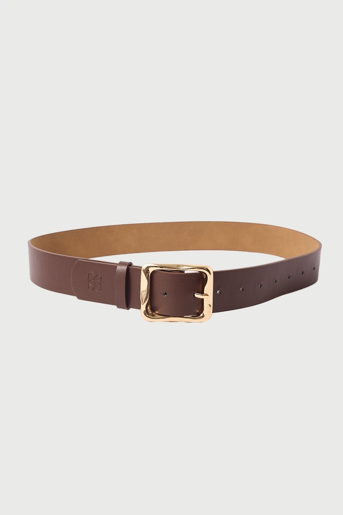 Perfect Stranger Enola Buckle Belt Brown