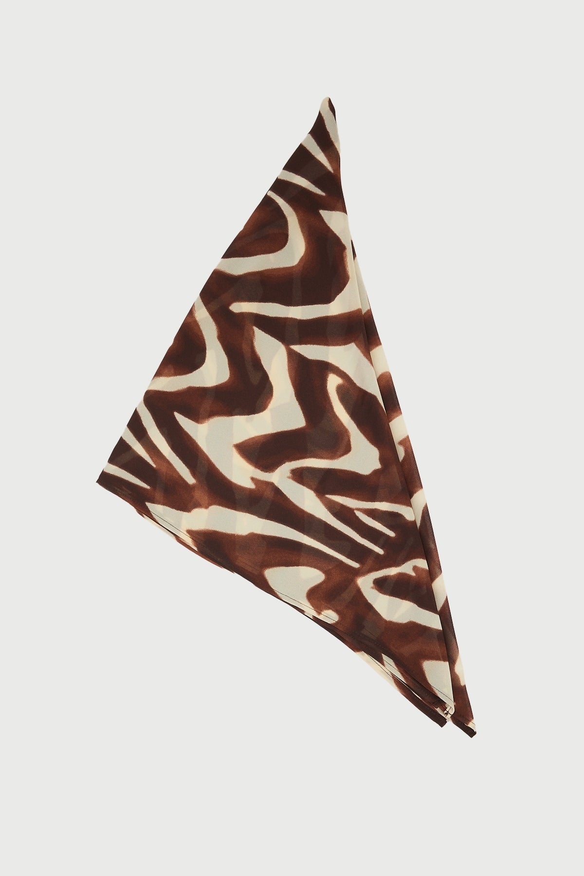Perfect Stranger Elliot Scarf Brown Print