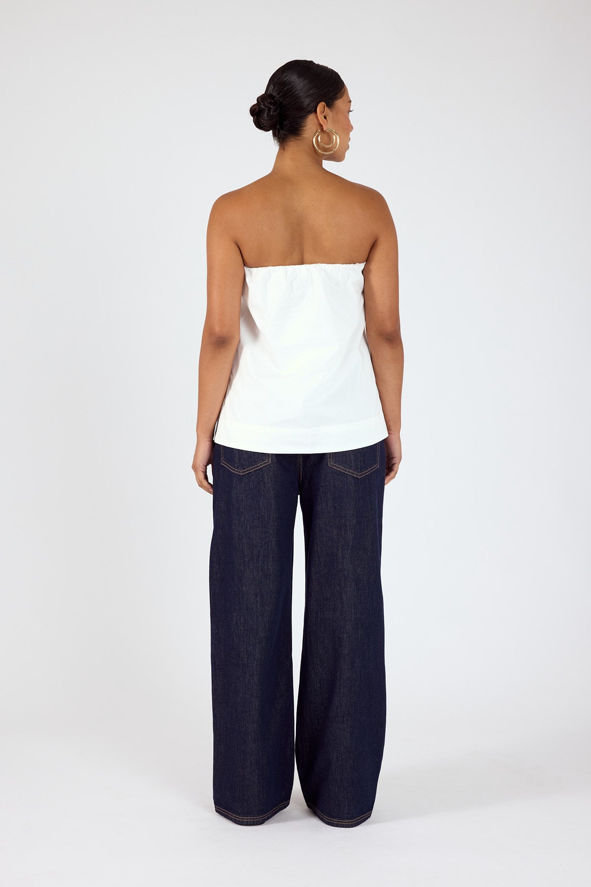 Perfect Stranger Penelope Strapless Top White